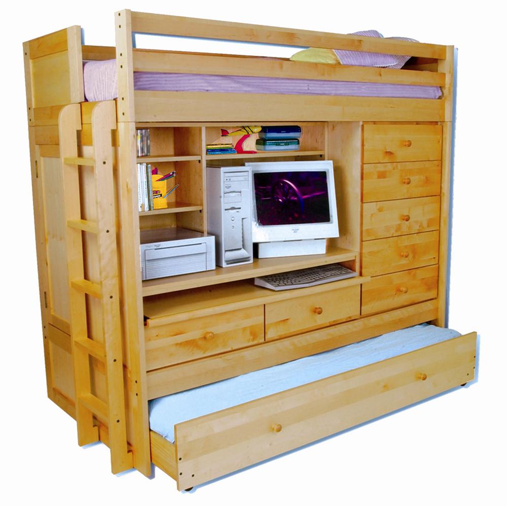 Tradewins loft bed on sale with desk